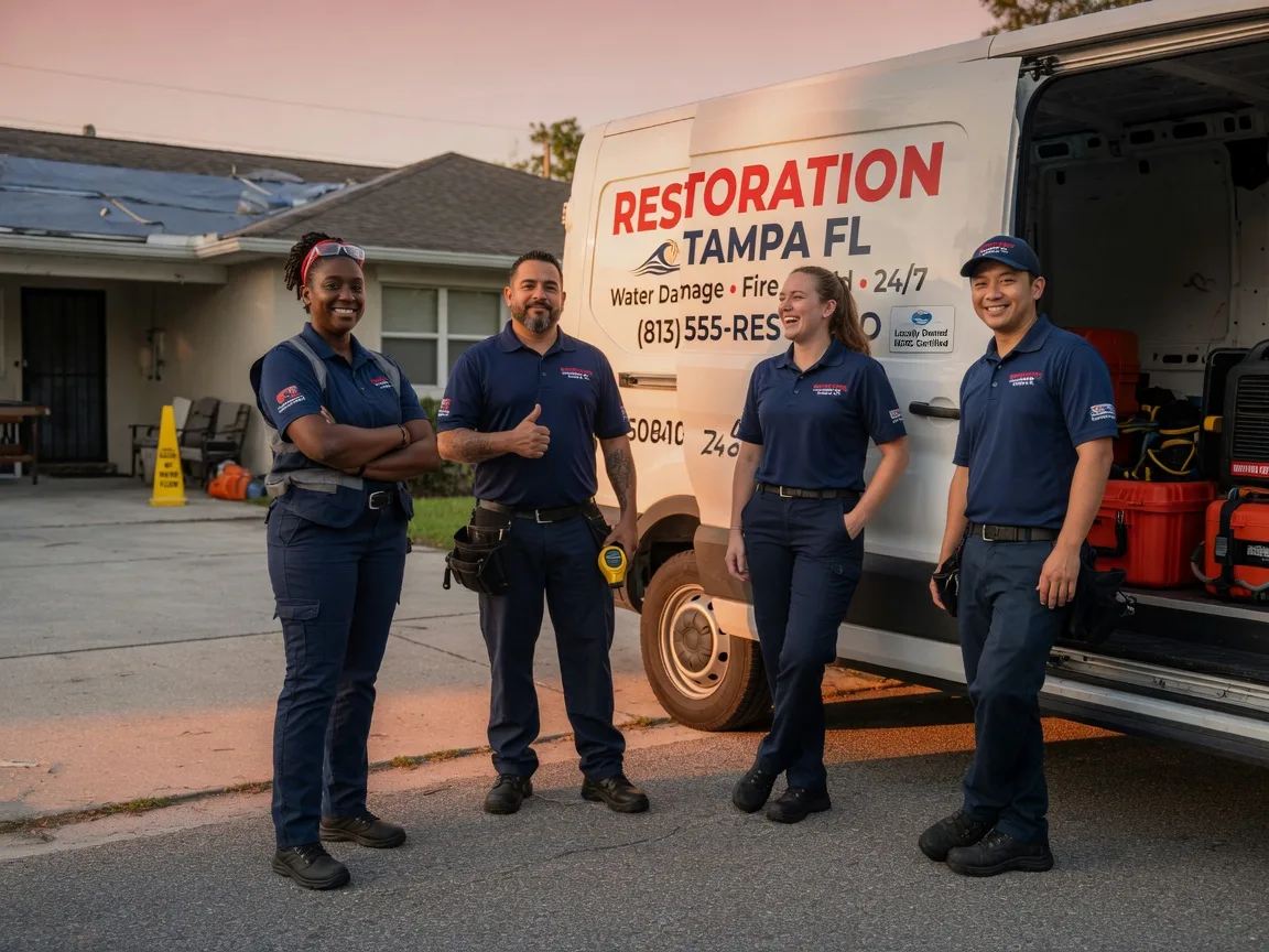 Water Damage Restoration company in Mounds, OK
