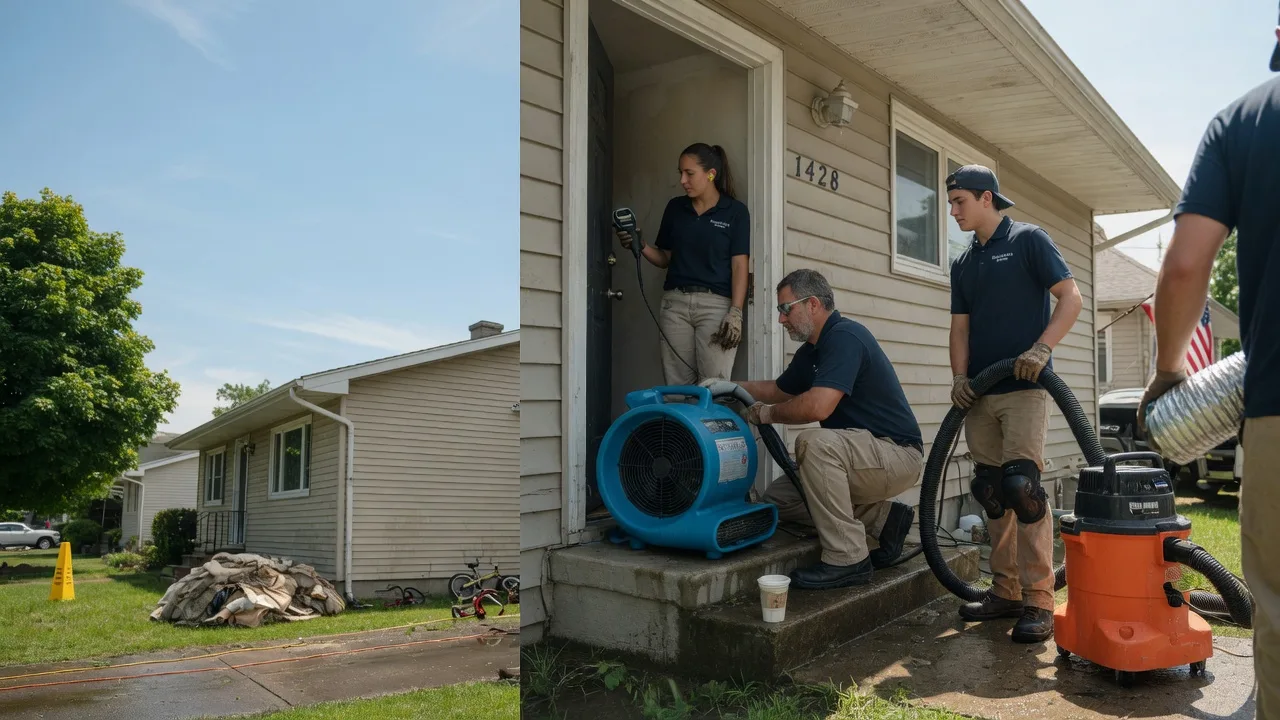 Water Damage Restoration in Mounds, OK near me